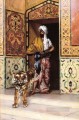 El tigre favorito del Pasha, el pintor árabe Rudolf Ernst